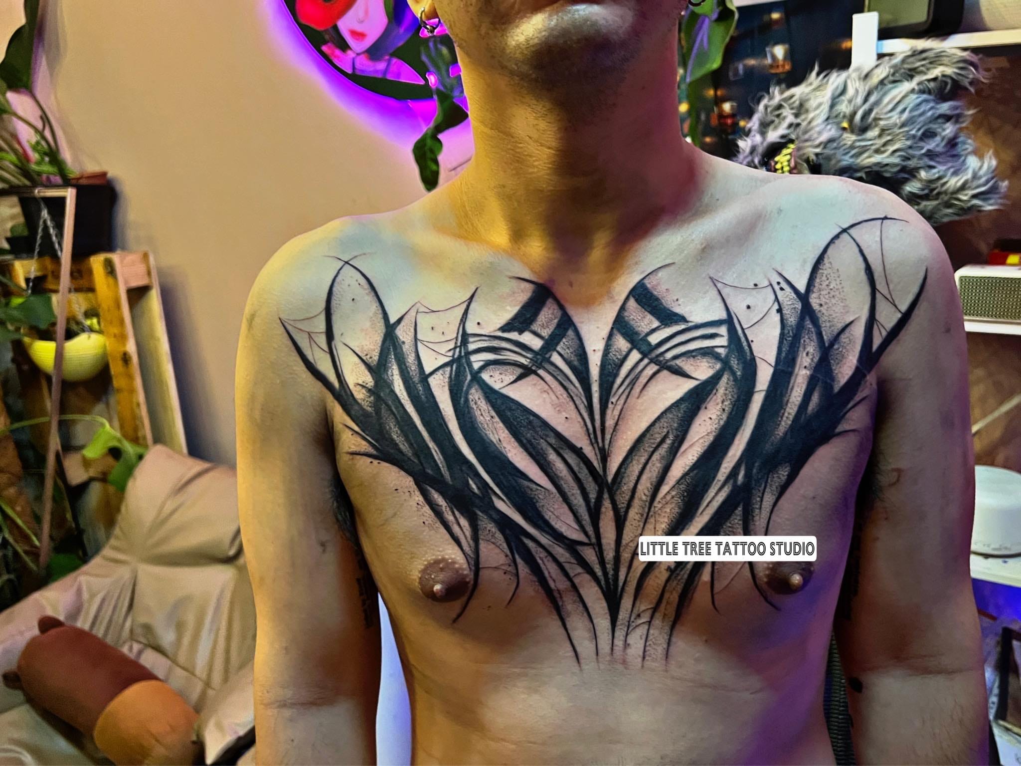 Custom tattoo work by Little Tree Tattoo Studio Bangkok